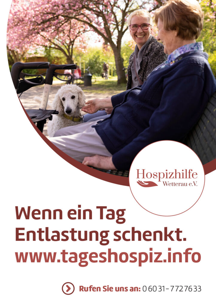 Hospizhilfe Wetterau Handzettel Tageshospiz