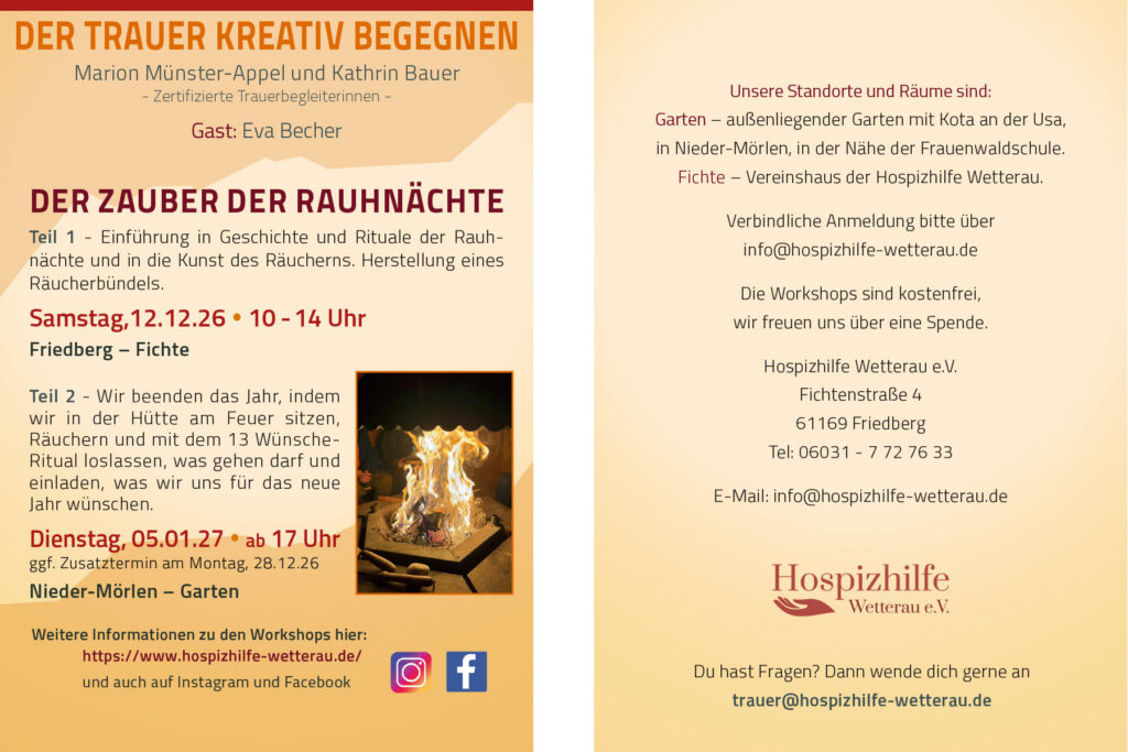 Trauer kreativ begegnen